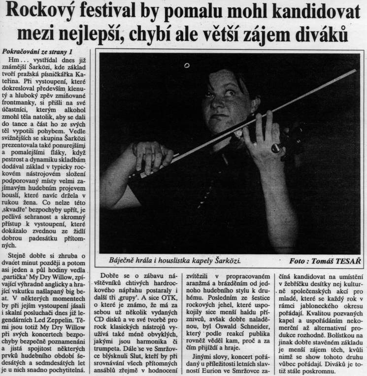 Deník Jablonecka 17.8. 1998 - 2. èást