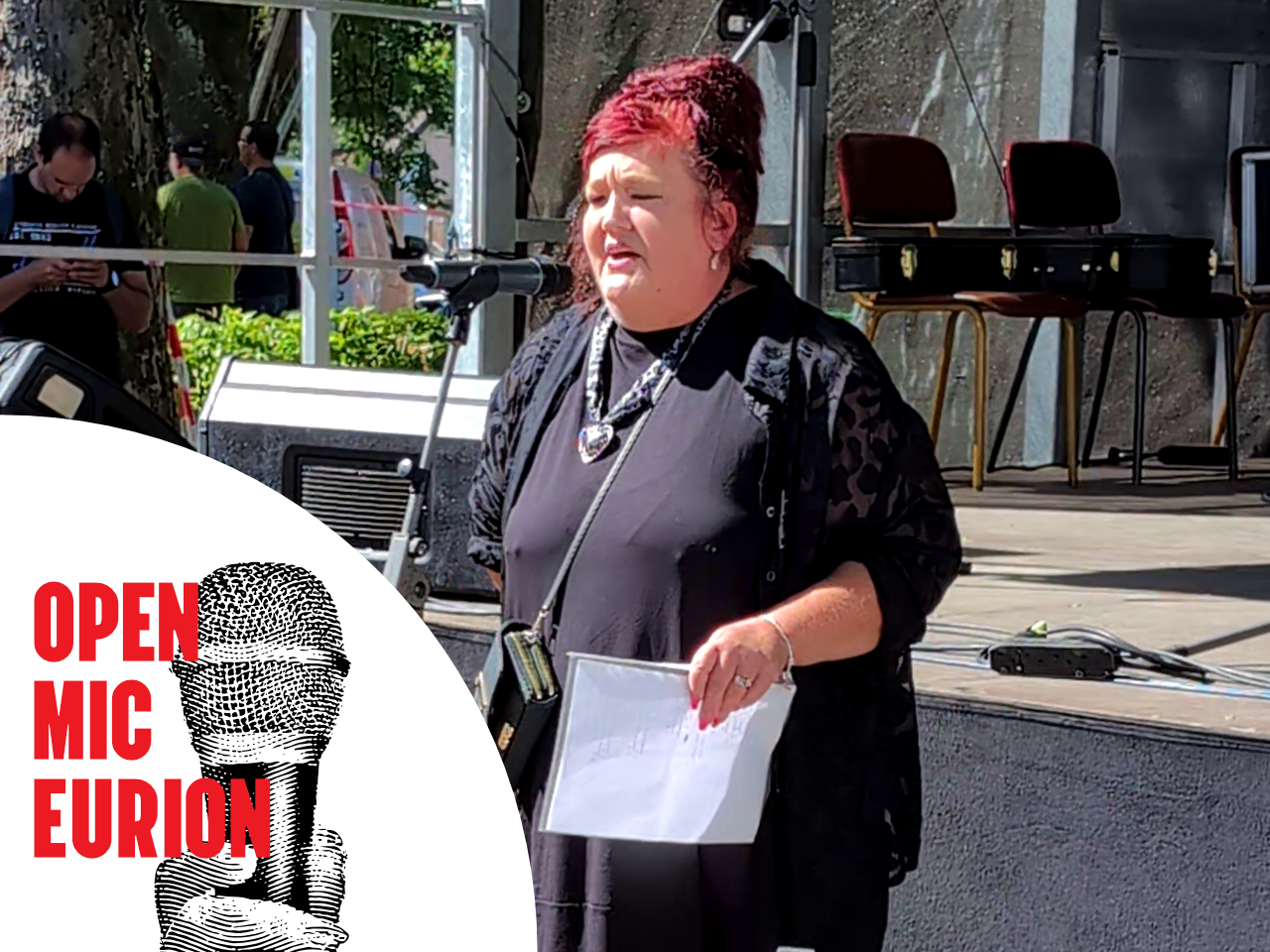 Vystoupení na Open Mic