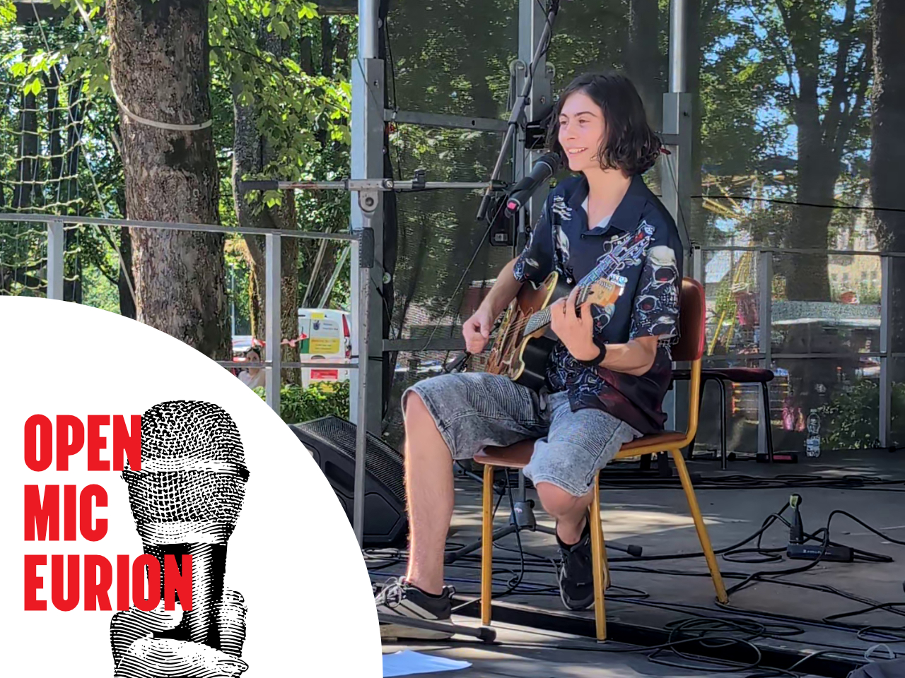 Vystoupení na Open Mic
