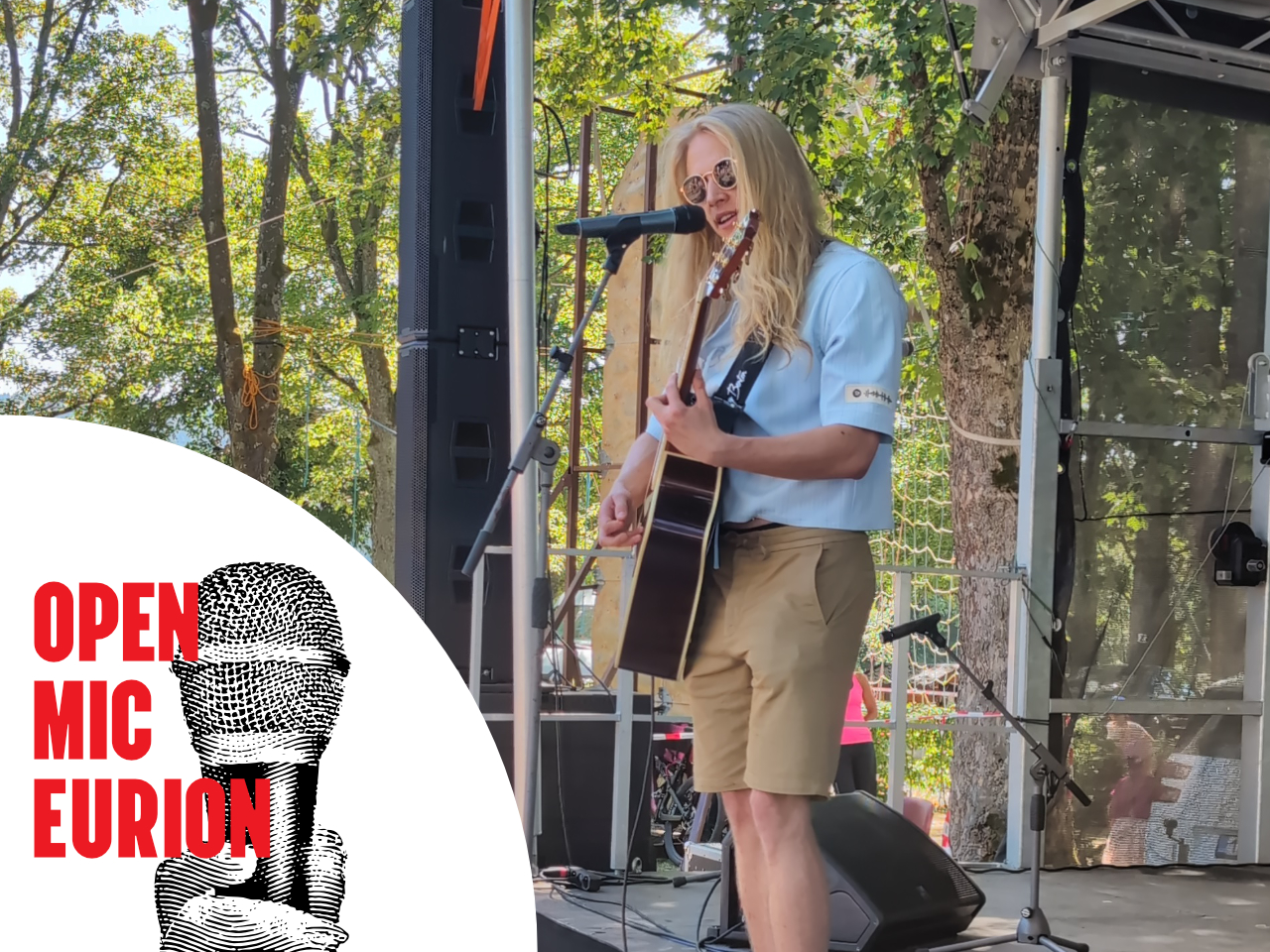 Vystoupení na Open Mic