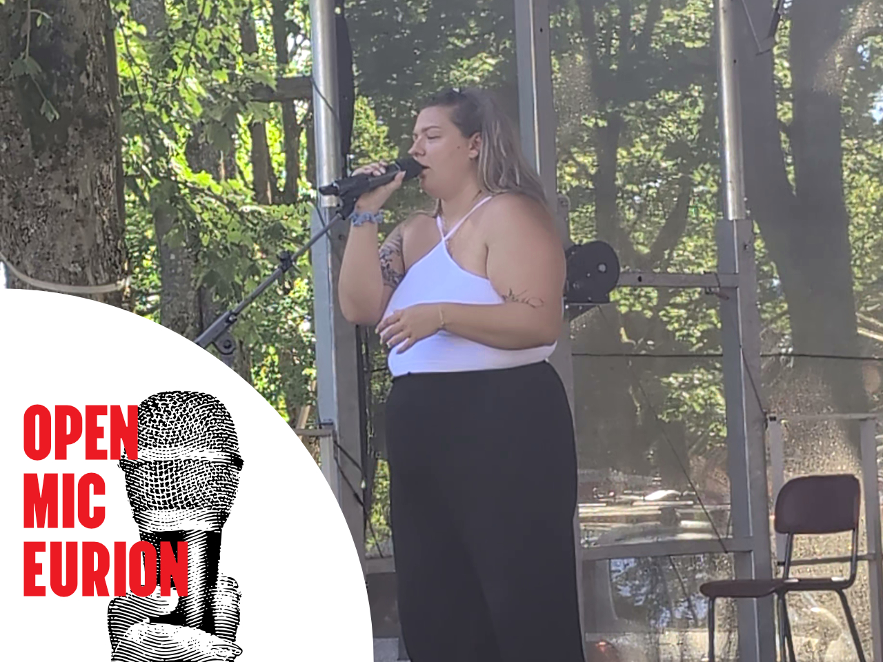 Vystoupení na Open Mic