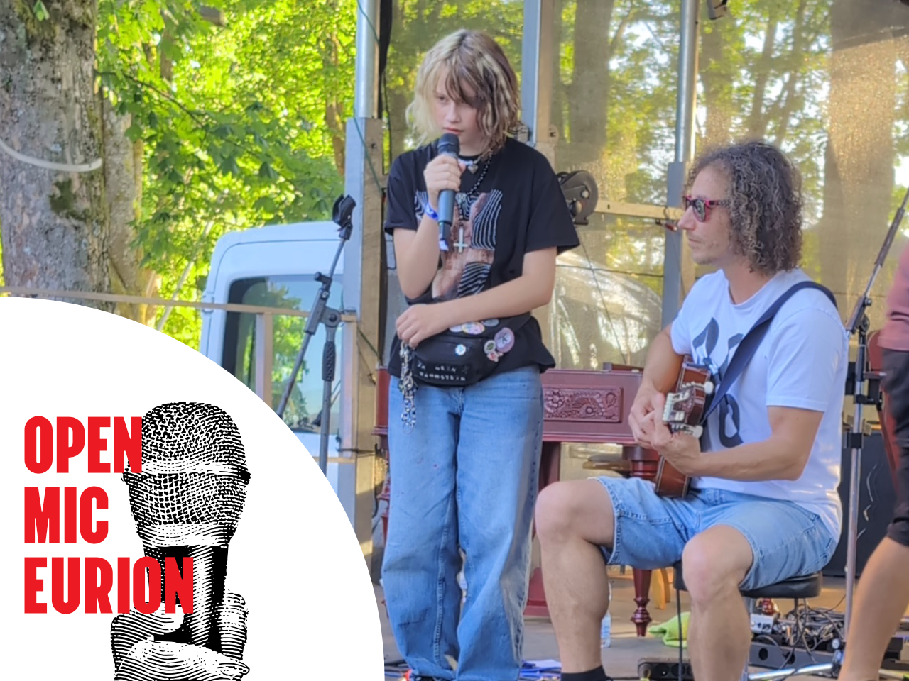 Vystoupení na Open Mic
